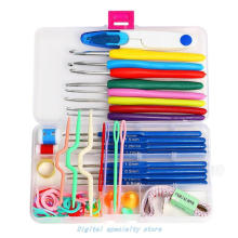 Wholesale High Quality 16 Sizes Knitting Needl Crochet Hook Set